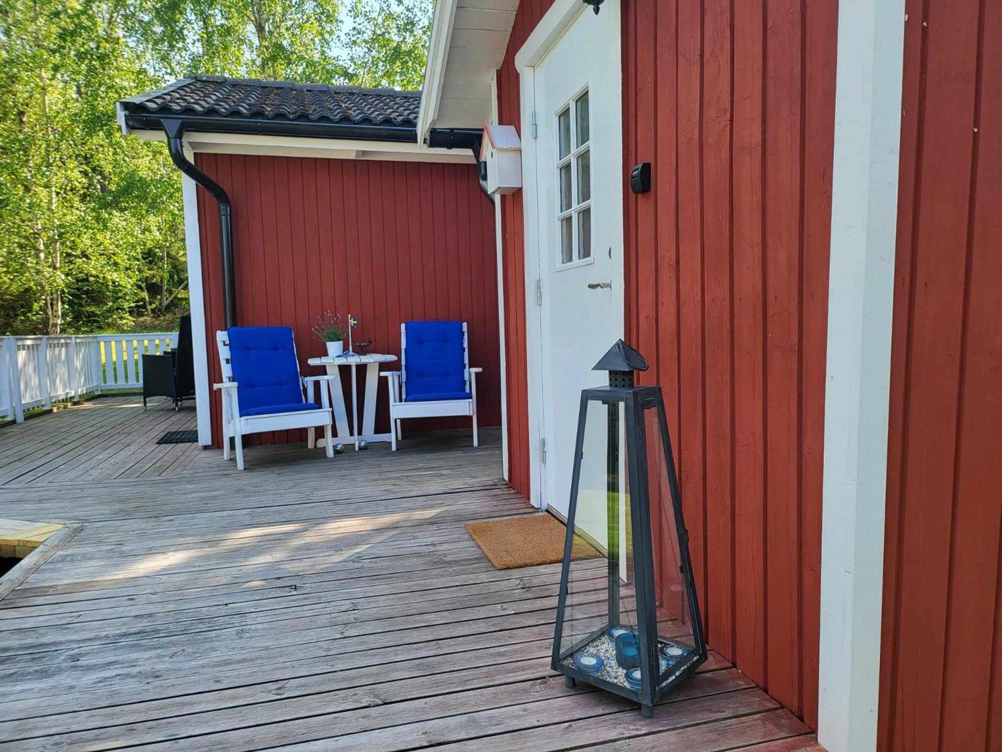 Minihus Med Stor Traedgardstomt Naera Golf Och Hav Vila Trosa Exterior foto